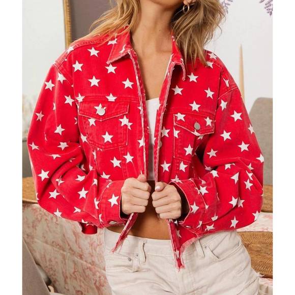 BiBi Vintage Washed Corduroy Jacket